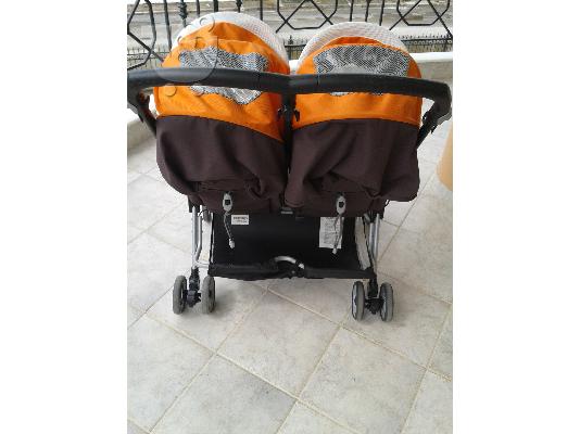 PoulaTo: ΠΩΛΕΙΤΑΙ ΚΑΡΟΤΣΑΚΙ ΔΙΔΥΜΩΝ PEG PEREGO ΣΕ ΑΡΙΣΤΗ ΚΑΤΑΣΤΑΣΗ